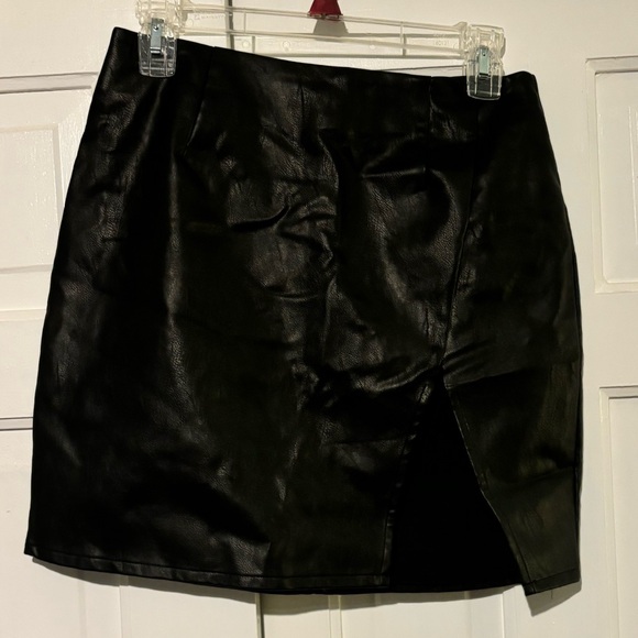 by the way. Dresses & Skirts - by the way. Faux Leather Black Mini Skirt